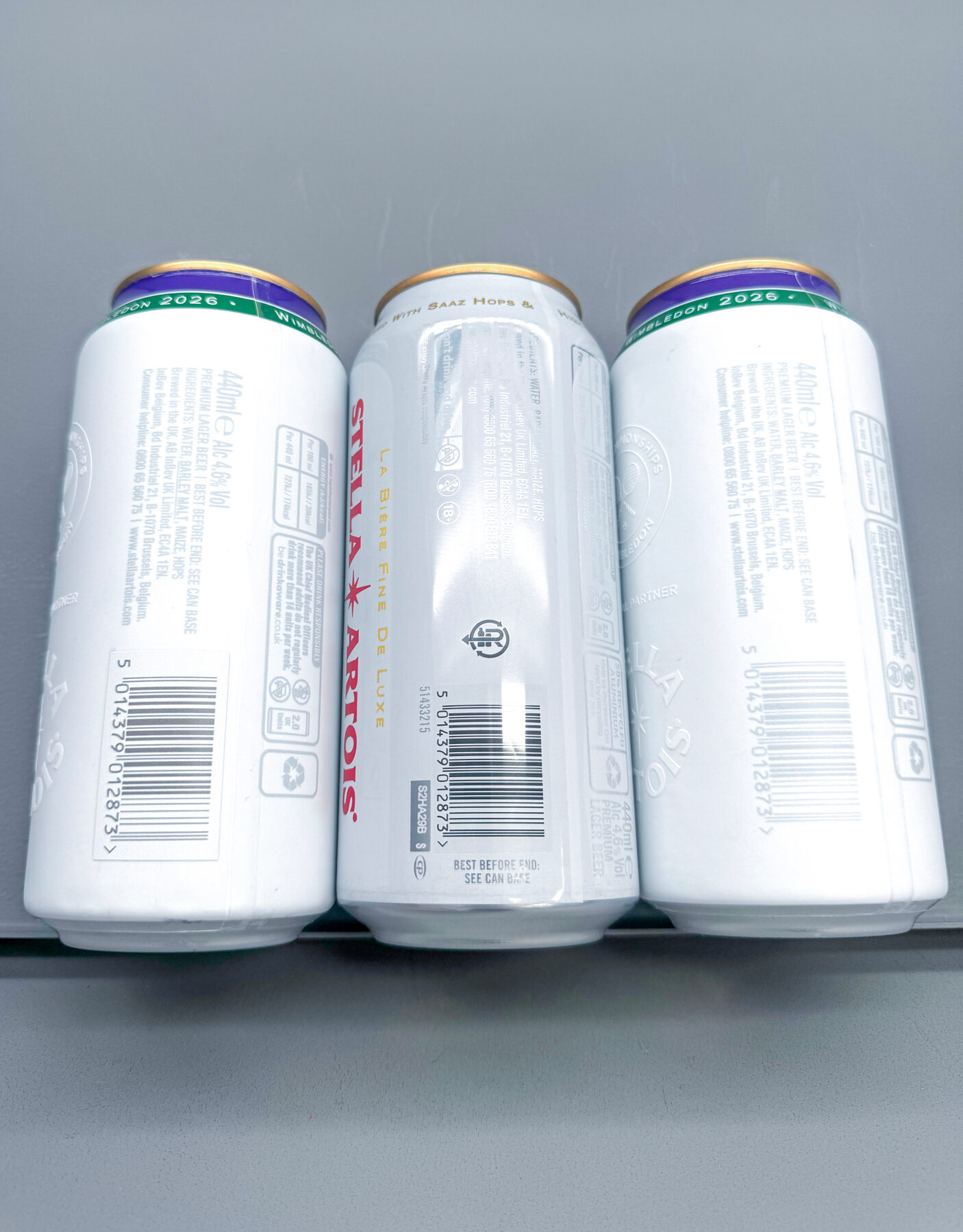 Commercially produced cans received into Litmus